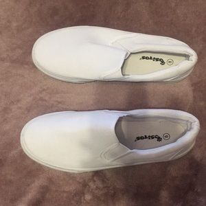 Brand New White Slip On Shoes